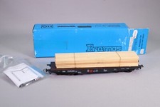 LG1317 BRAMOS 3511 Ho Train Wagon plat CSD a rancher transport planches bois