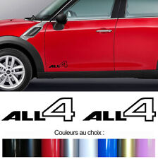 2 X LOGOS ALL 4 ALL4 POUR MINI