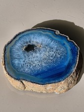 Tranche D'agate Polie