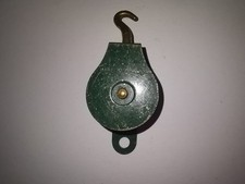 MECCANO PALAN A 2 POULIES VERT