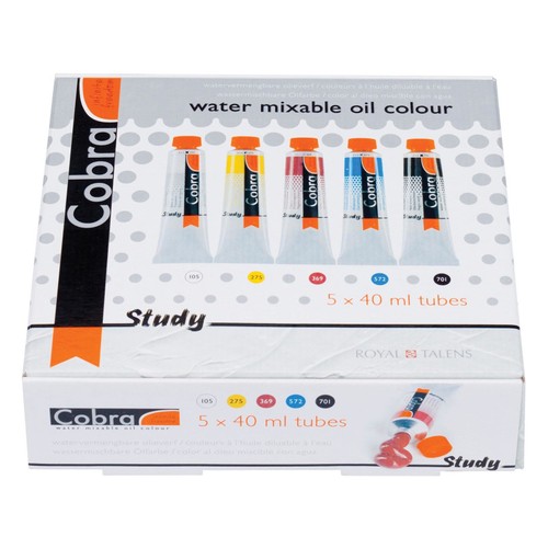 Coffret tubes de peinture - de,