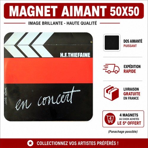 Magnet thiefaine concert 83 - magnet,