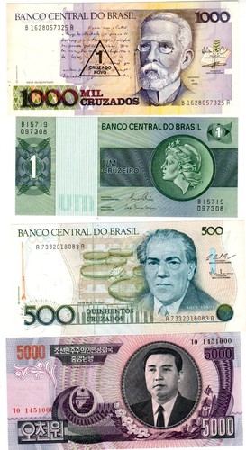 Lot set serie billets - set,