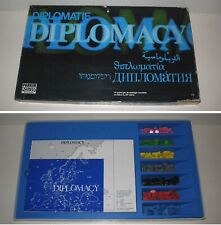 DIPLOMACY (FR) JEU PARKER AVALON HILL 1978 BE STRATEGIE MONDIALE BOARD GAME RISK
