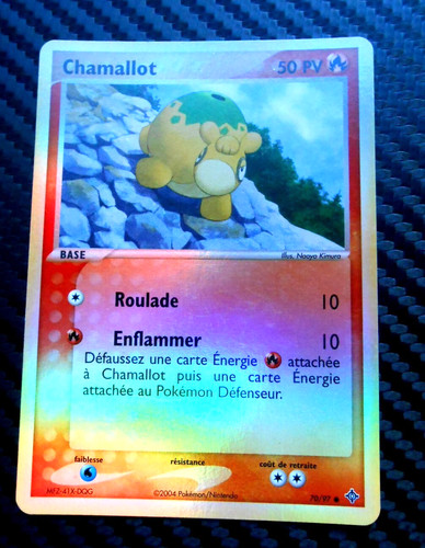 Pokemon carte chamallot - carte,