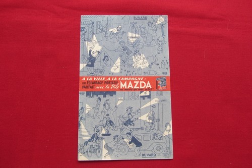 Buvard pile mazda - pile,