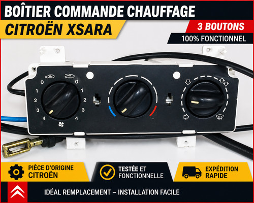Boîtier commande chauffage