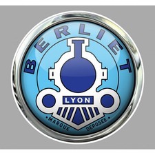  BERLIET Sticker Trompe l'oeil vinyle laminé