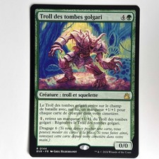 TROLL DES TOMBES GOLGARI MTG RVR - CARTE MAGIC THE GATHERING FR NEUF