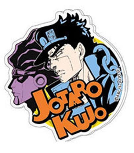 Jotaro kujo acrylic badge - acrylic,