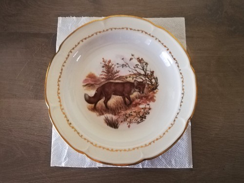 Assiette vintage porcelaine - vintage,