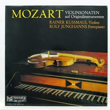 RAINER KUSSMAUL - MOZART violin & keyboard sonatas K.454 & K.526 FSM LP NM