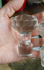Ancien Bouchon Verre Flacon de