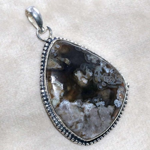 Pendentif agate bâton - pendentif, en