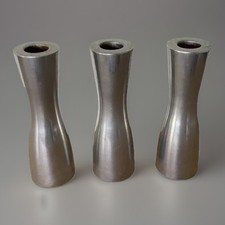 Lot 3 Vintage IKEA Bougeoir Chrome Erika pekkari 1990