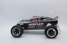 Traxxas 37054-8 Rustler Noir Stadium Truck TQ 2,4 GHz 1:10 NEUF OVP + Batterie