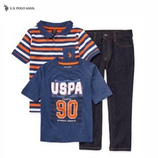 US Polo Assn. Boys 3-Piece