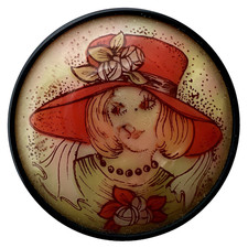 Petite broche vintage Lea
