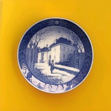 assiette en porcelaine royal Copenhague  Danemark 1973