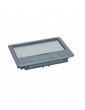 Couvercle plastique pour boite de sol version standard 8 modules ou 12 modules L