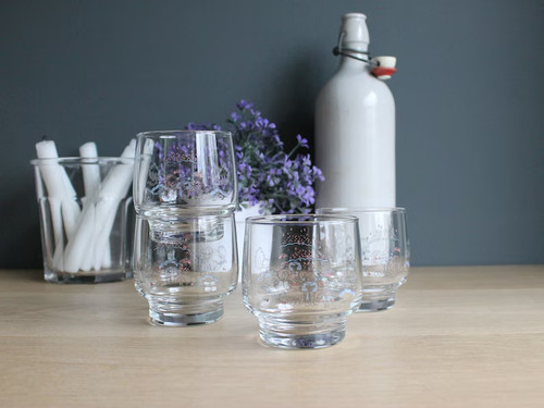 Lot verres arcoroc - 4, tivoli