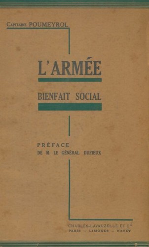 Armée bienfait social - bienfait,