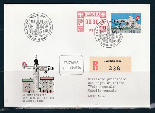 Enveloppe vol spécial - (,