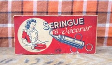 Ancienne seringue à décorer dans sa boite en carton d'origine (JTR)