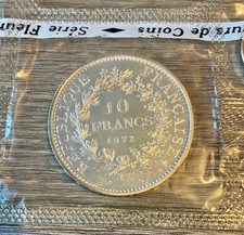 10 FRANCS 1972 HERCULE ARGENT
