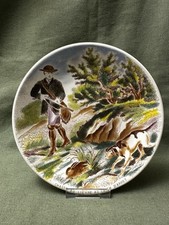 Assiette Sarreguemines Chasse