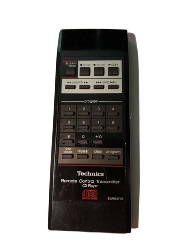 Technics player remote - cd,