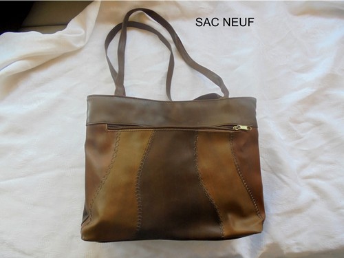 Ancien sac main en - a, simili