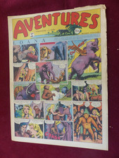 JOURNAL BD :  AVENTURES n° 49 du 5 décembre  1949 / le fantome du bengale etc