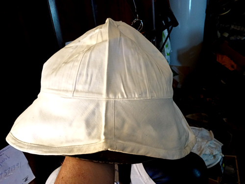 Couvre casque blanc - casque, coloniale