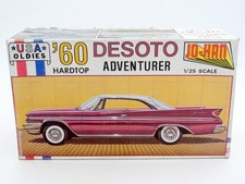 JO-HAN 1/25 MAQUETTE KIT '60 DESOTO ADVENTURER HARDTOP #C-4460