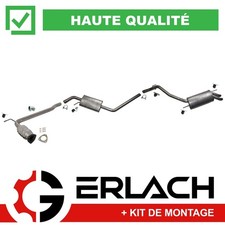 INOX Echappement silencieux