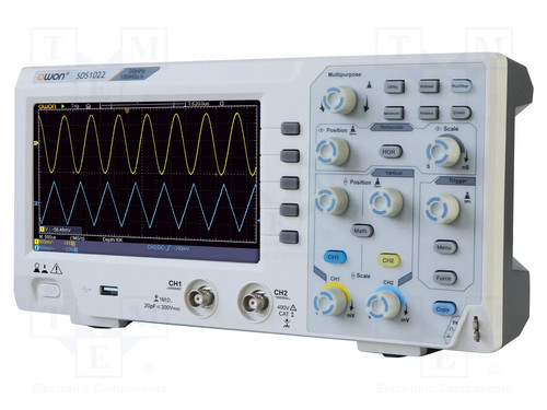 Owon sds1022 oscilloscope - owon,