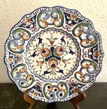 Belle assiette en faience de