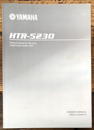Yamaha htr 5230 receiver - htr-5230,