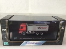CARARAMA MERCEDES ACTROS DUMP TRUCK 1/87.  NEUF en Boîte