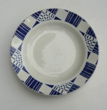 Assiette décor Art Déco Saint-Amand