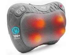 Coussin de massage sans fil, masseur chauffant, massage shiatsu, oreiller Alljoy