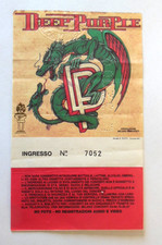 DEEP PURPLE TICKET 1993 MILANO