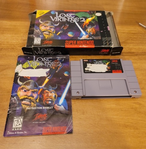 Lost vikings super - lost, nintendo