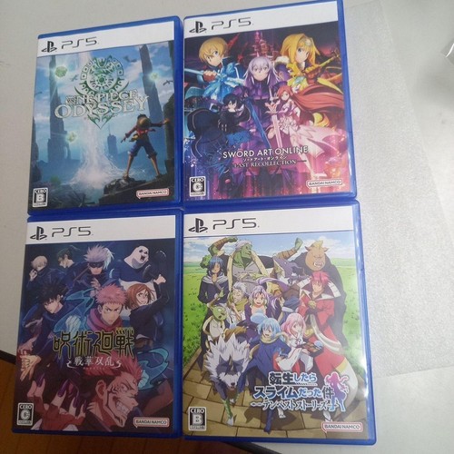 Lot jeux ps5 one piece - jeux,