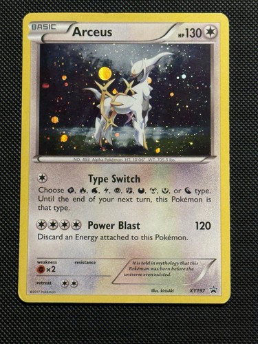 Arceus cosmos holo xy197 - holo, xy