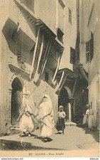 Algérie - Alger - Rue Arabe - Animée - CPA - Voir Scans Recto-Verso