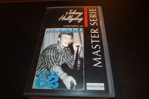 Vhs johnny hallyday - vhs,