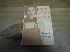 livre TEN YEARS AFTER Gérard Malanga dédicacé 1977