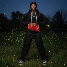 Femme Rouge Simili Cuir Verni